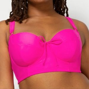 Underwire bikini top